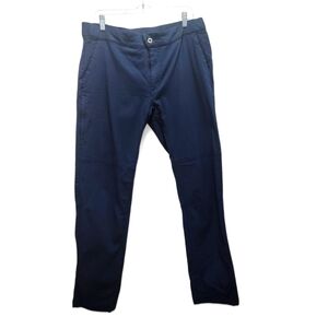 Swiss Alps Men's 38 X 30 Blue Stretch Performance Pants Hiking Gorpcore Travel